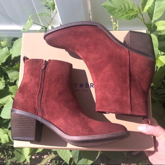 Lucky Brand Shoes - Lucky Brand Suede Booties
